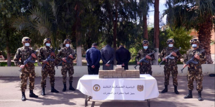 حجز 28 قنطارا من المخدرات قادمة من المغرب