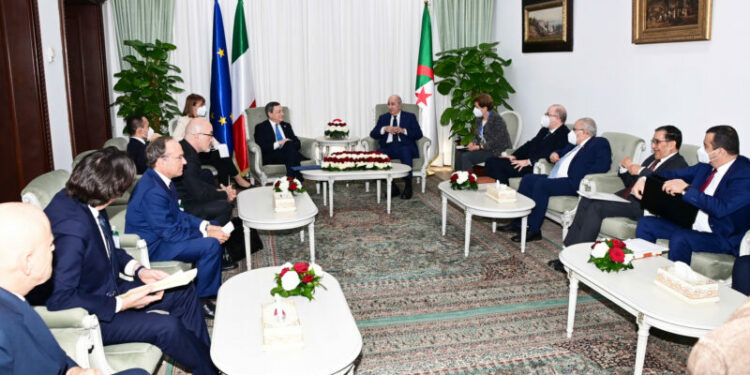 بالفيديو.. الرئيس تبون يجري مباحثات مع رئيس وزراء إيطاليا