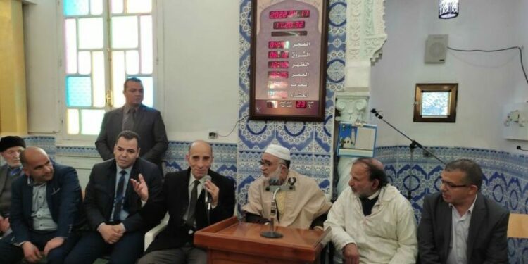 بالفيديو.. لقاء صلح داخل مسجد الهداية بامشدالة