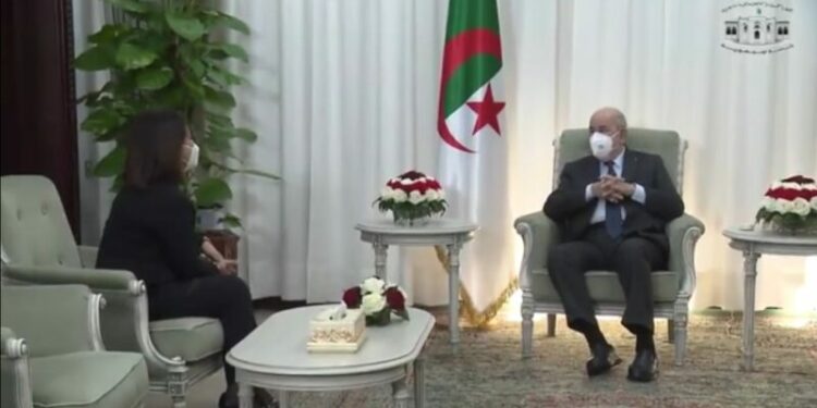 الرئيس تبون يستقبل وزيرة خارجية ليبيا