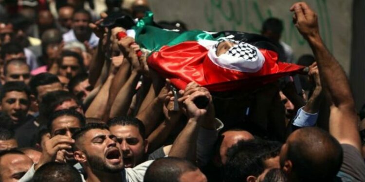 استشهاد فلسطيني برصاص الاحتلال الصهيوني في جنين
