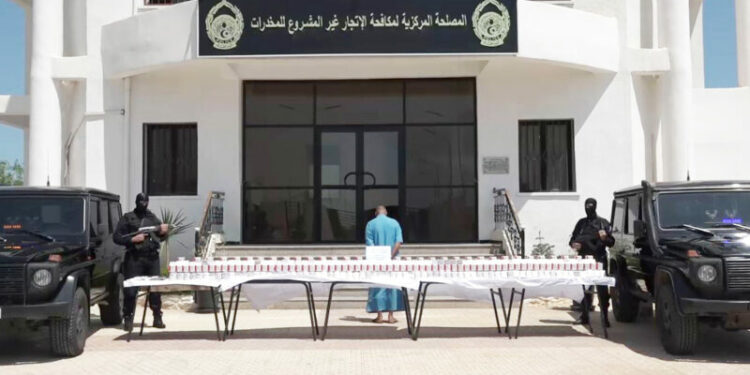 حجز 90 ألف قرص مهلوس بالوادي