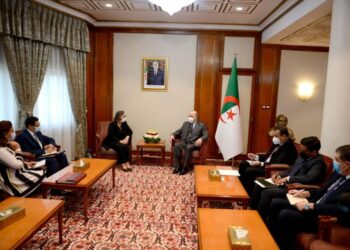 الوزير الأول يستقبل الوزيرة التونسية للصناعة والمناجم والطاقة