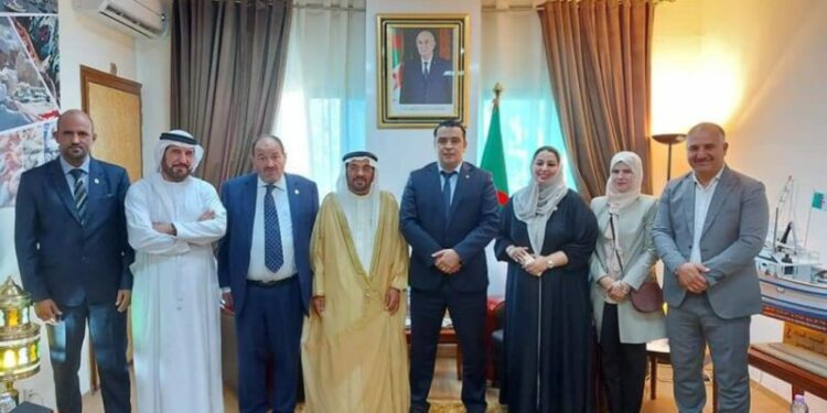 صلواتشي يستقبل رئيس الهيئة العربية للاستثمار والانماء الزراعي