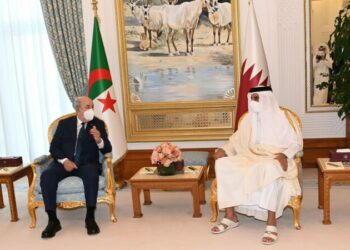 أمير دولة قطر يحل بوهران