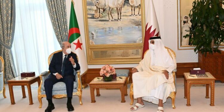 أمير دولة قطر يحل بوهران