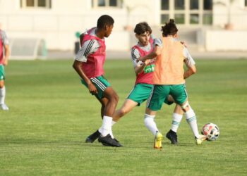 آخر استعدادات “الخضر” لمواجهة إسبانيا