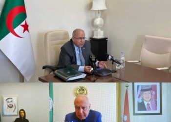 لعمامرة يشارك في اجتماع حول الأزمة الأوكرانية