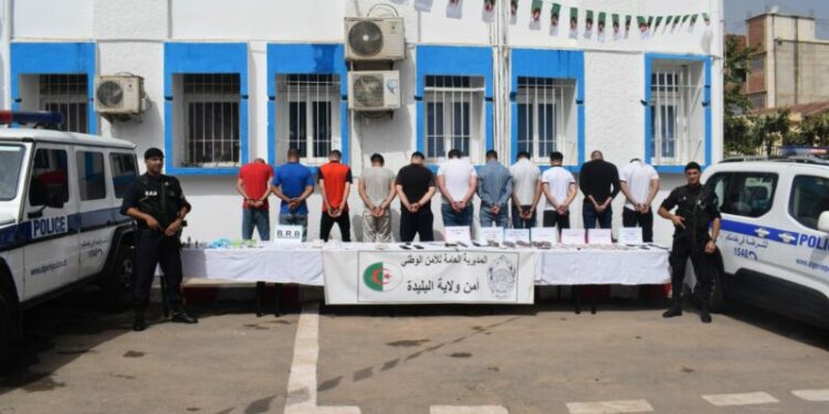تفكيك شبكتين إجراميتين بالبليدة