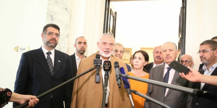 هنية: الرئيس تبون حريص على وحدة الفلسطينيين