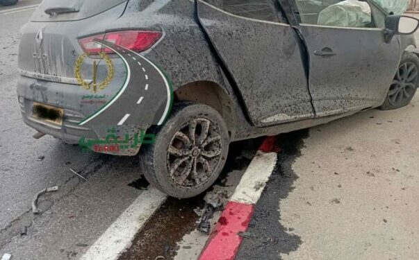 بالصور.. مصرع شخص في حادث مرور بوهران