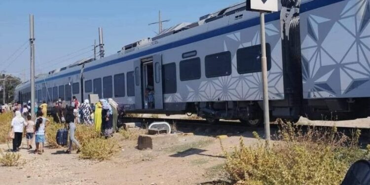 إنحراف قطار خط وهران-الجزائر العاصمة