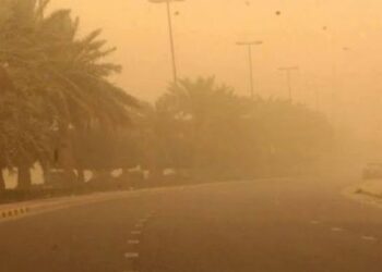 أمطار رعدية بولايتين