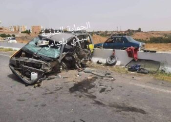 8 جرحى في حادث مرور بسيدي بلعباس