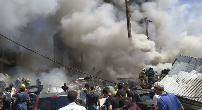 ارتفاع ضحايا انفجار سوق في أرمينيا