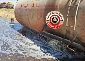 انحراف قطار لنقل المازوت في أم البواقي