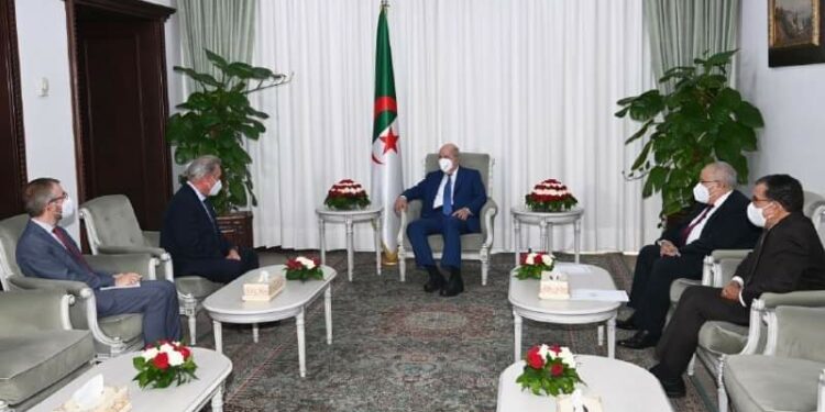 رئيس الجمهورية يستقبل وزير خارجية لوكسمبورغ