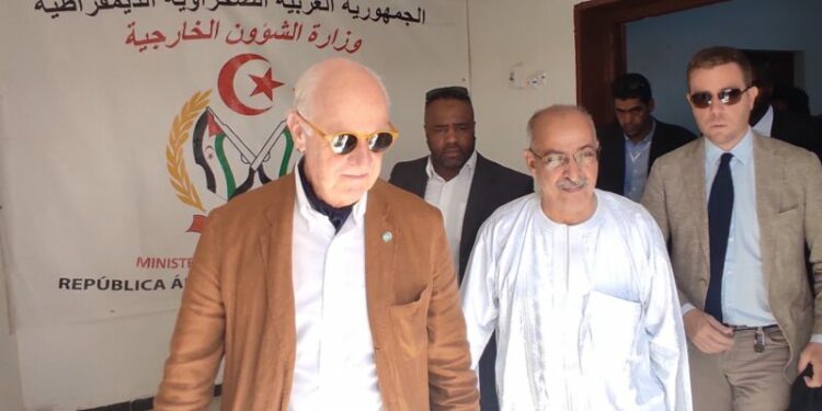 لقاءات دي ميستورا في الصحراء الغربية