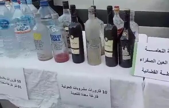 تفكيك ورشة سرية لصناعة الخمور بالنعامة
