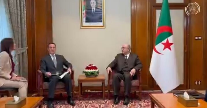 الوزير الأول يستقبل وزير الفلاحة الروسي
