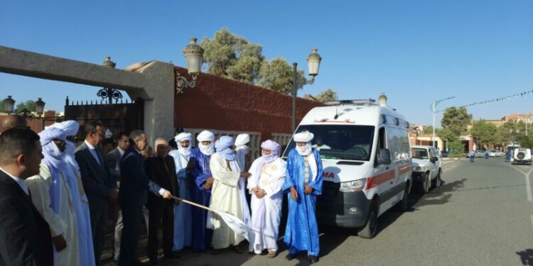 سبقاق يشرف على إطلاق قافلة طبية بتمنراست