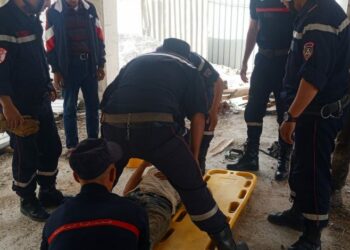 سقوط مميت لعامل بورشة في سيدي بلعباس