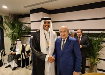 الرئيس تبون يلتقي زعماء وقادة عرب بقطر