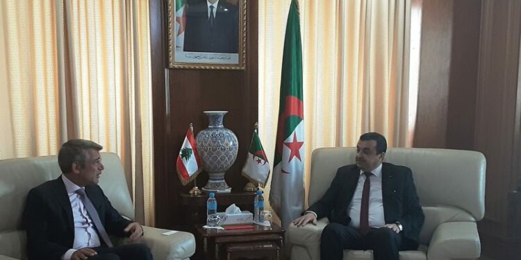 بحث فرص التعاون الجزائري-اللبناني في مجال الطاقة