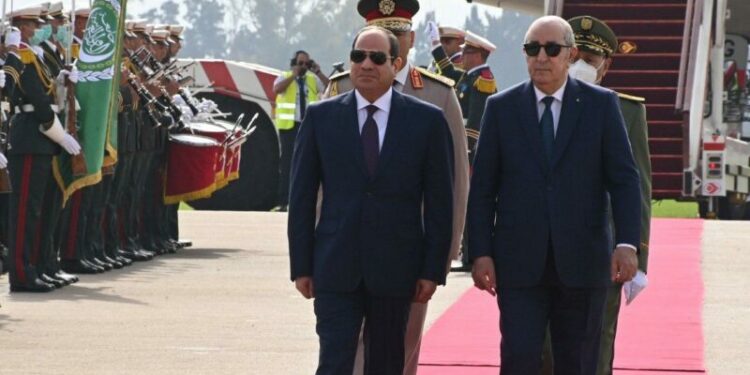 الرئيس المصري يدعو لتبني مقاربة عربية موحدة