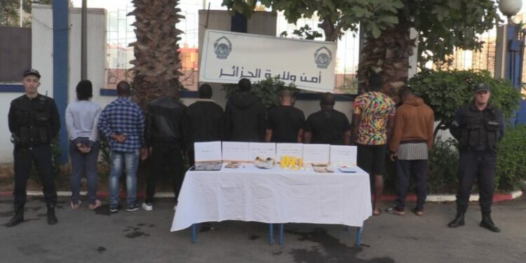 توقيف رعايا أجانب ضمن شبكة إجرامية مختصة في ترويج المخدرات