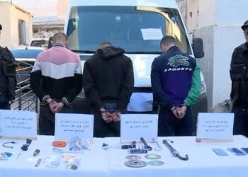 الإطاحة بشبكة اجرامية محل بحث في 15 قضية سرقة 