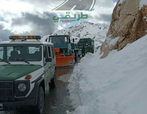 طريق وطني مقطوع في هذه الولاية
