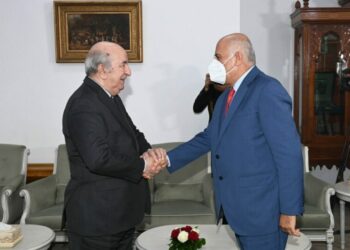 الرئيس تبون يستقبل المبعوث الخاص للرئيس الفلسطيني
