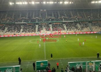 أجواء مباراة الجزائر غانا بملعب براقي