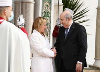 الرئيس تبون يستقبل رئيسة مجلس الوزراء الإيطالي