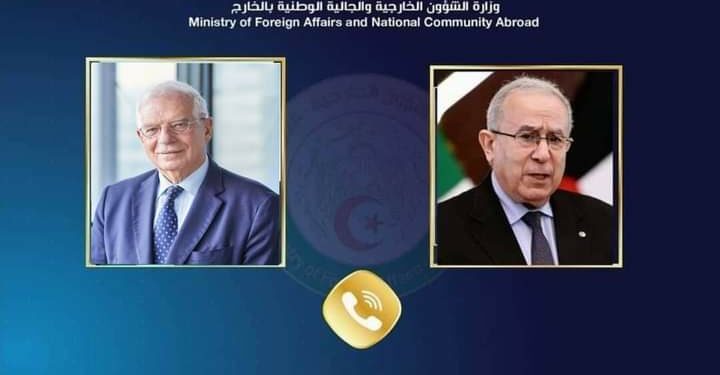 لعمامرة يتحادث مع نائب رئيس المفوضية الأوروبية