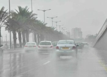 أمطار رعدية في 5 ولايات