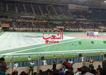حفل بهيج يسبق أول مباراة في “شان” 2022