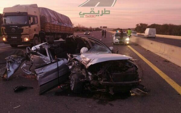 مصرع شخصين في حادث مرور بغليزان