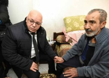 ربيقة يزور المجاهد الهادي رجب بوليفة