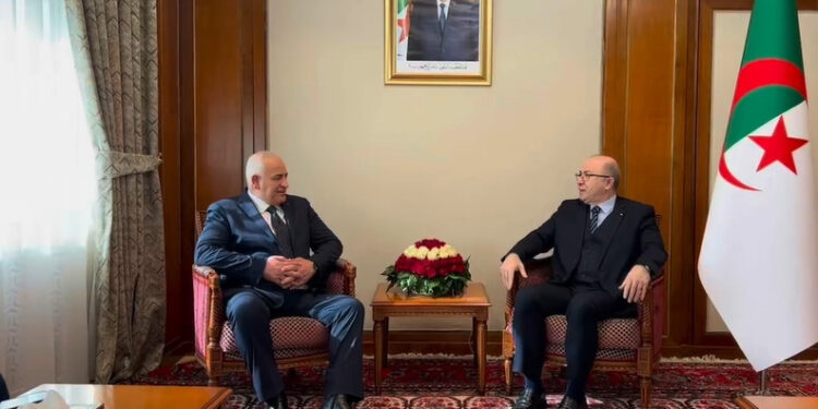 الوزير الأول يستقبل وزير الداخلية الفلسطيني