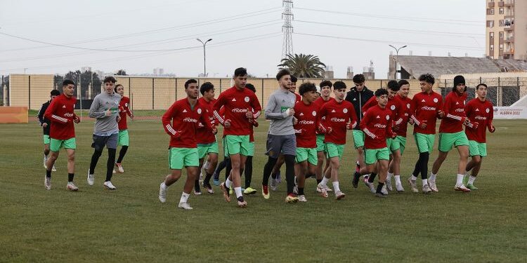 منتخب أقل من 17 سنة يتربص في سيدي موسى