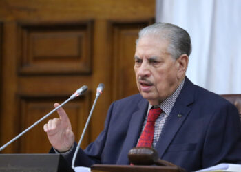 زلزال سوريا.. قوجيل يوقع سجل التعازي