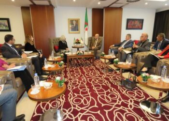 سايحي يستقبل مساعد أمين عام الجامعة العربية