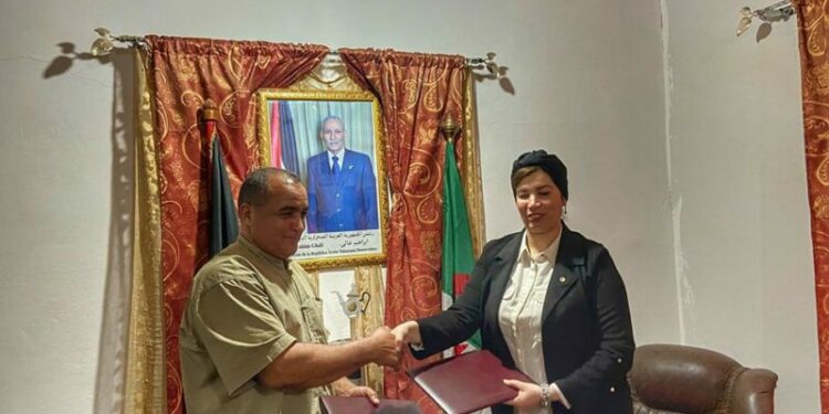 توقيع اتفاقية إطار بين وزارة الثقافة الجزائرية ونظيرتها الصحراوية