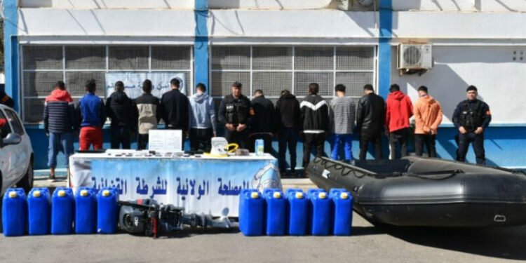 إحباط محاولة “حرقة” وتوقيف مدبريها في مستغانم