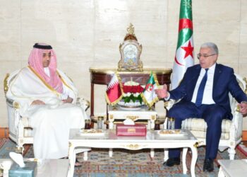 بوغالي يستقبل وزير العمل القطري