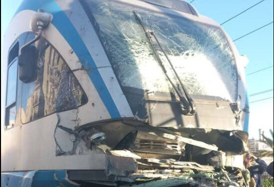 7 جرحى في إصطدام قطارين بالعاصمة