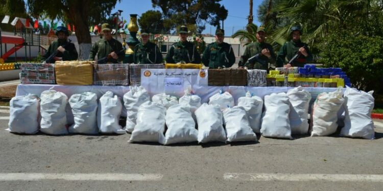 حجز كمية ضخمة من الكيف المعالج قادمة من المغرب