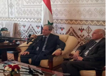 وزير الخارجية السوري في الجزائر